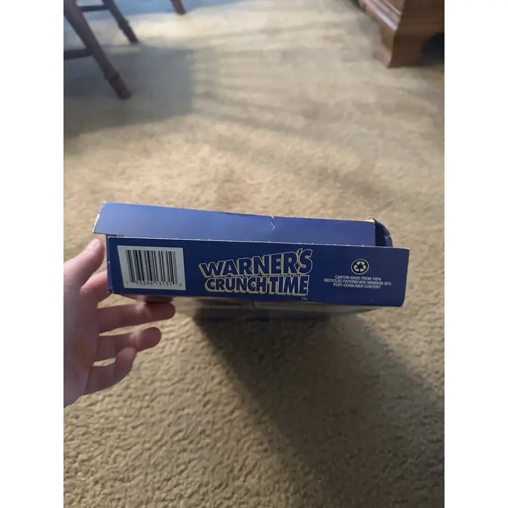 Kurt Warner Warner's Crunch Time Opened Cereal‎ Box,  St. Louis Rams